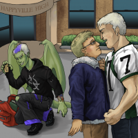 Image created by SaxGirl1010; Narugi owned by Neekko