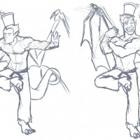 Sketches created by Astrozerk04