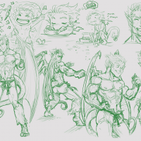 Sketches created by MTCopyright